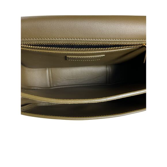 Saint Laurent 'Niki' Tan Suede Ysl Crossbody Bag - Picture 9 of 12